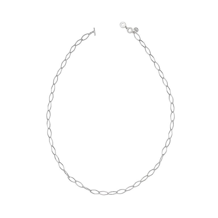 sence copenhagen Essentials Ronja necklace matt silver plated - 90 CM sence copenhagen Essentials Ronja necklace matt silver plated - 90 CM
