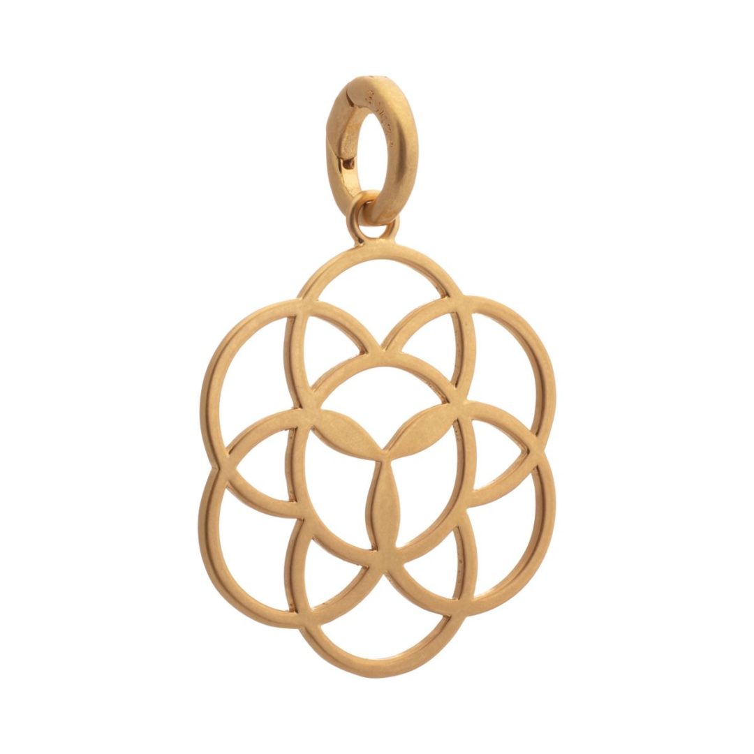 sence copenhagen Essentials Serenity Charm - matt gold plated