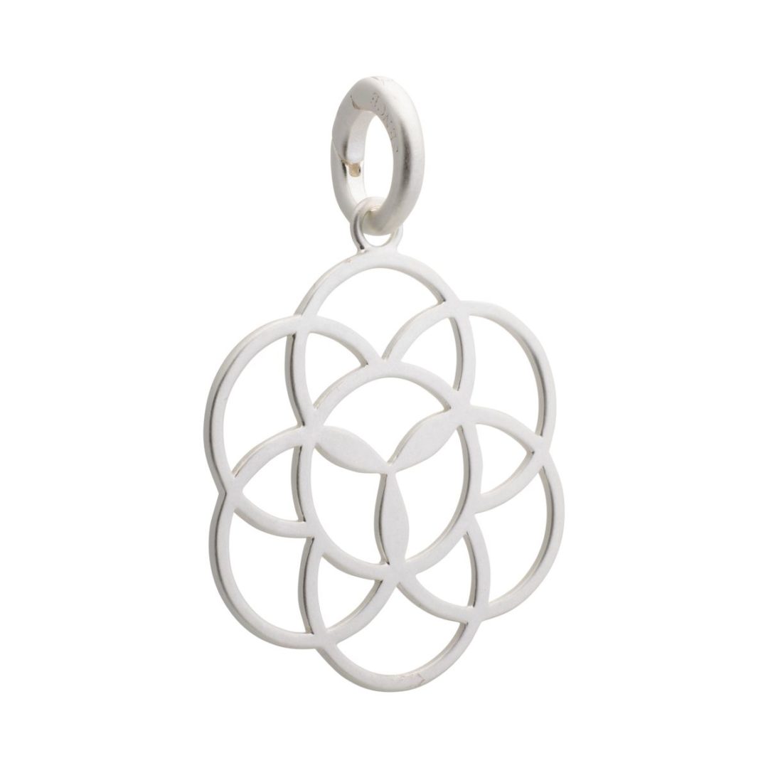 sence copenhagen Essentials Serenity Charm - matt silver plated