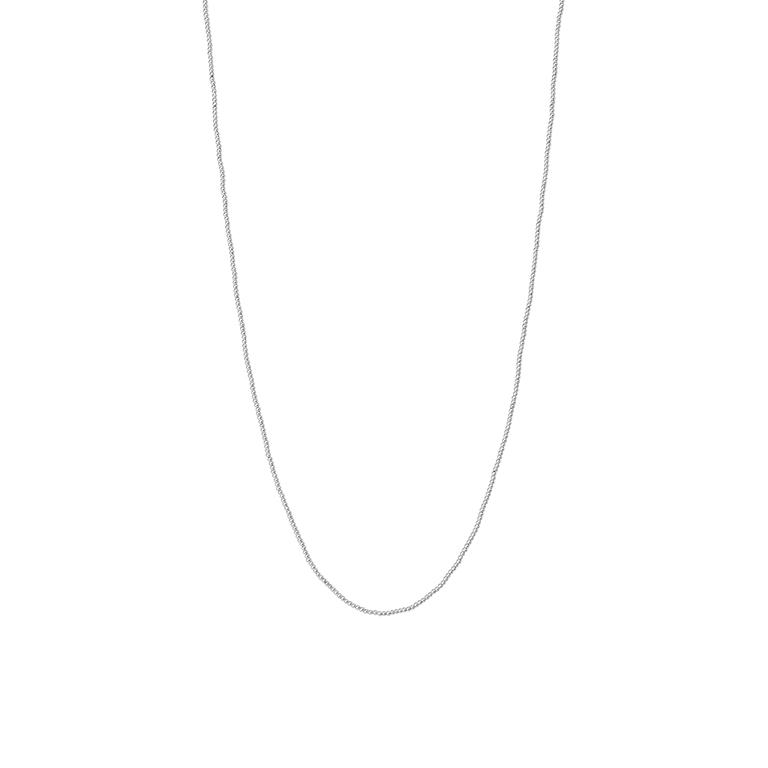 sence copenhagen Essentials Signature necklace matt silver plated - 80 CM sence copenhagen Essentials Signature necklace matt silver plated - 80 CM