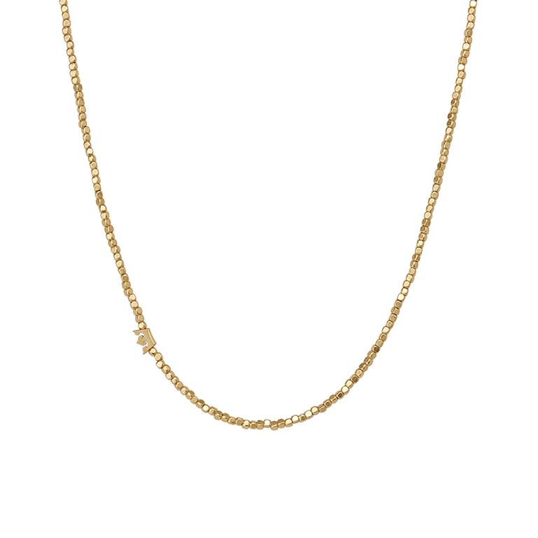 sence copenhagen Essentials Solitude necklace matt gold plated - 46 CM sence copenhagen Essentials Solitude necklace matt gold plated - 46 CM