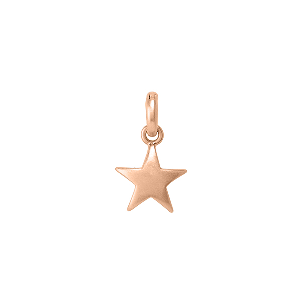 sence copenhagen Essentials Star charm matt rose gold plated