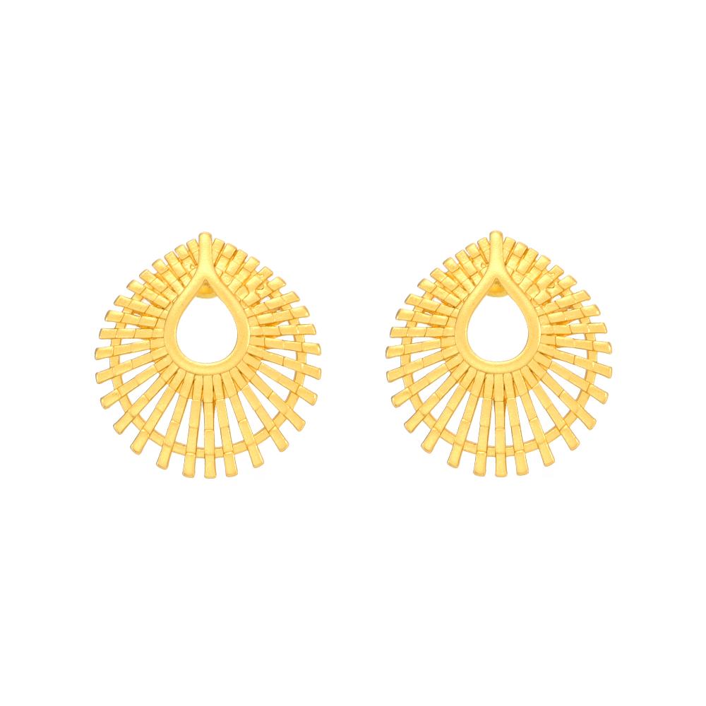 sence copenhagen Mira Stud earrings - matt gold plated sence copenhagen Mira Stud earrings - matt gold plated