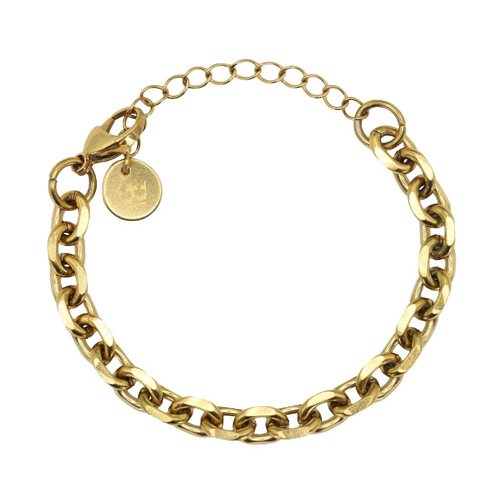 sence copenhagen Curb bracelet shiny gold sence copenhagen Curb bracelet shiny gold