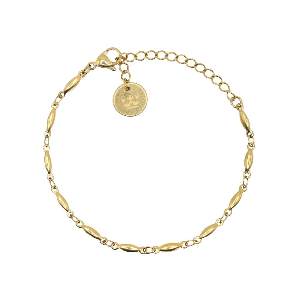 sence copenhagen Dainty Rice bracelet shiny gold sence copenhagen Dainty Rice bracelet shiny gold