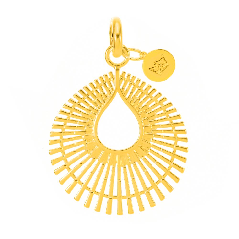 sence copenhagen Mira Charm - Matt gold plated