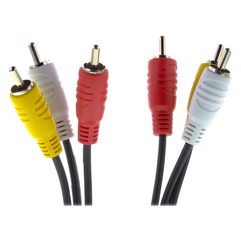 sencor SAV 107 A/V Premium Cable 3x Cinch/RCA - 3x Cinch/RCA