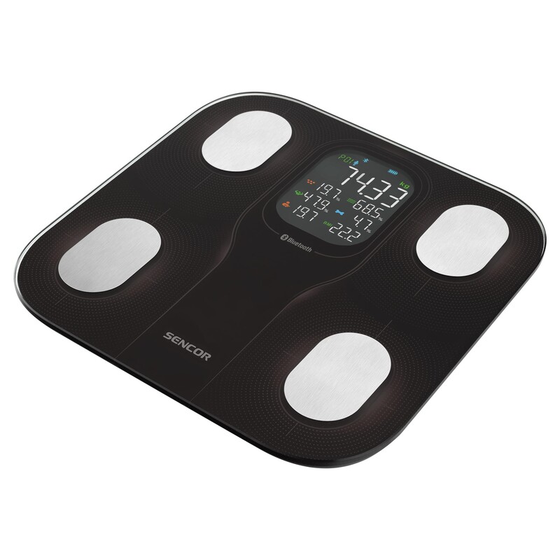 Sencor SBS 9002BK Smart Personal Fitness Scale With Large Display