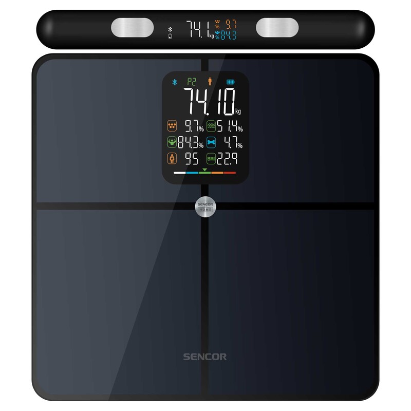 Sencor SBS 9102BK Smart Personal Fitness Scale With Large Display