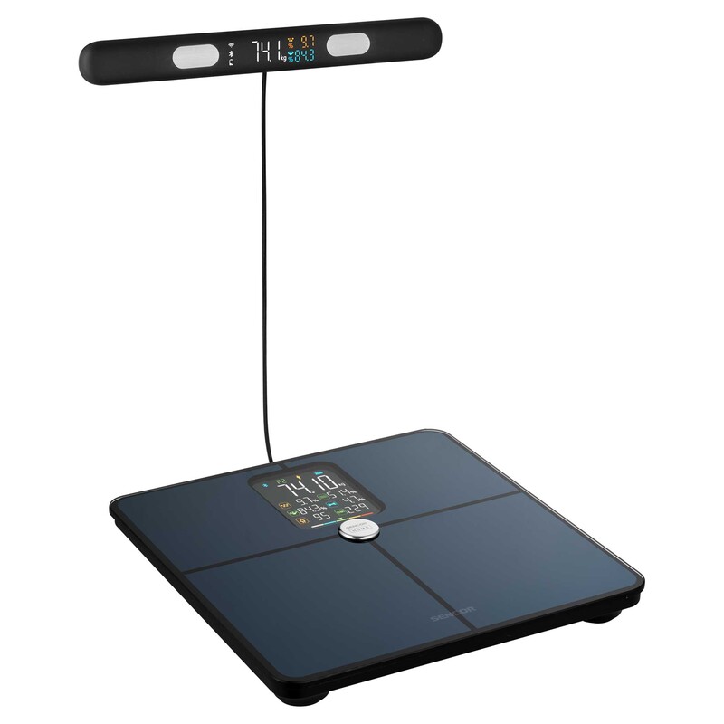 Sencor SBS 9102BK Smart Personal Fitness Scale With Large Display
