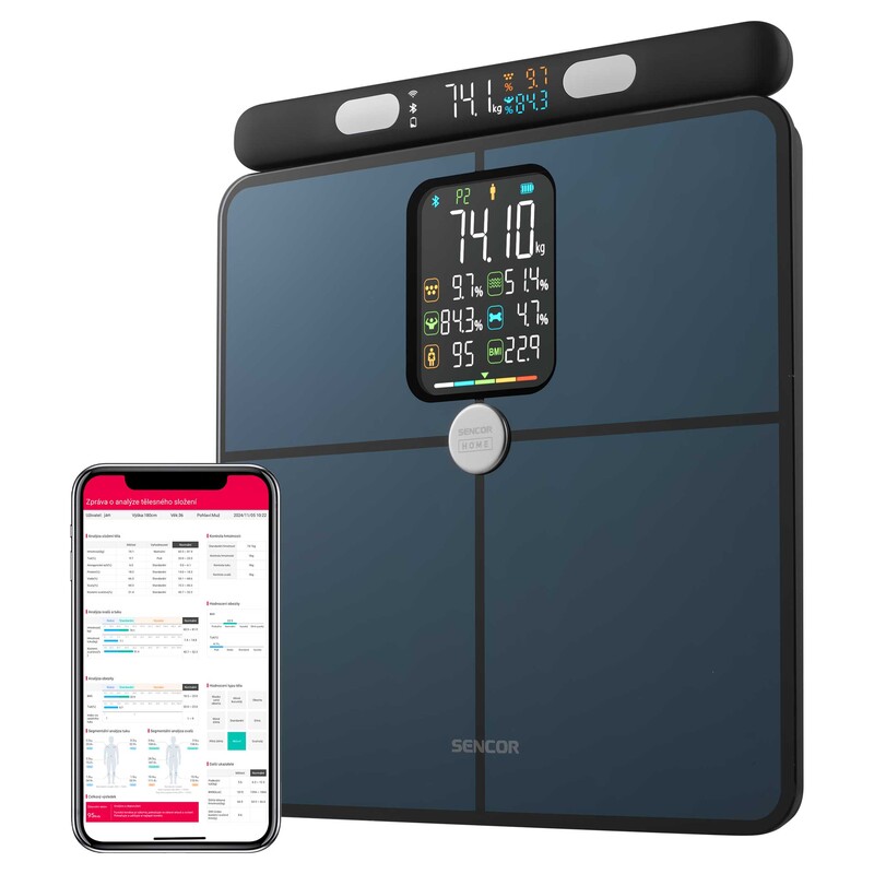 sencor SBS 9102BK Smart Personal Fitness Scale with Large Display