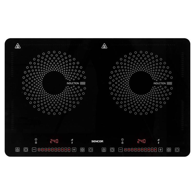 Sencor SCP 4501BK Double Induction Cooktop UltraFlat