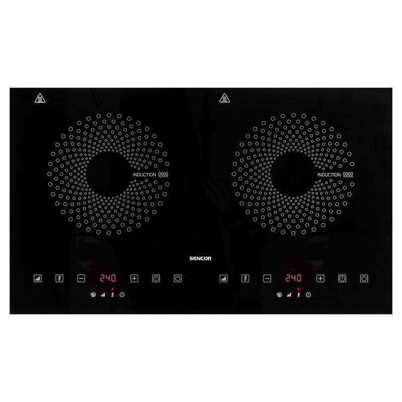 Sencor SCP 4601GY Double Induction Cooktop TouchControl