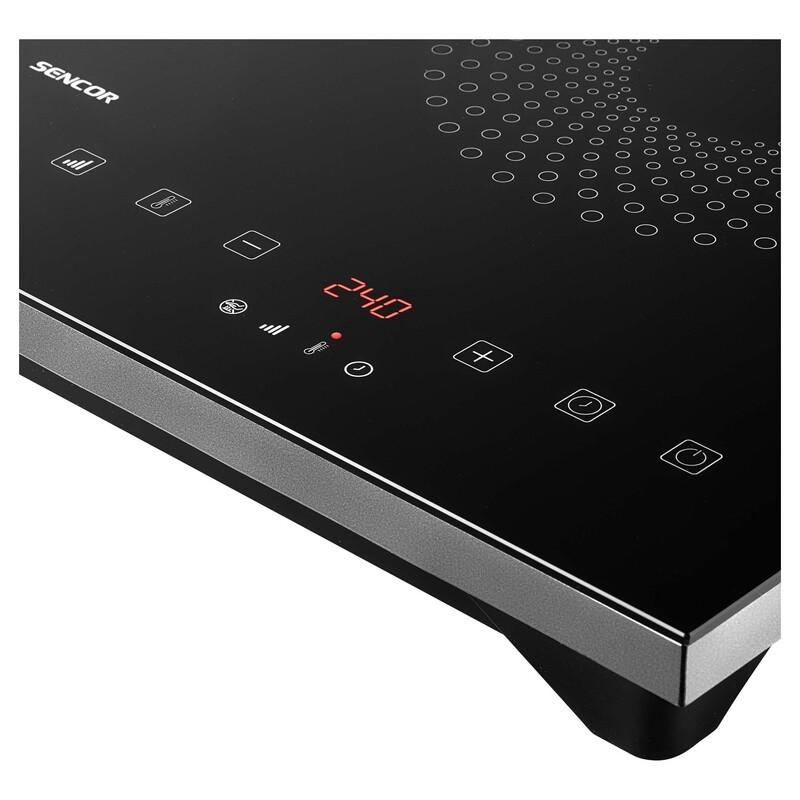 Sencor SCP 4601GY Double Induction Cooktop TouchControl