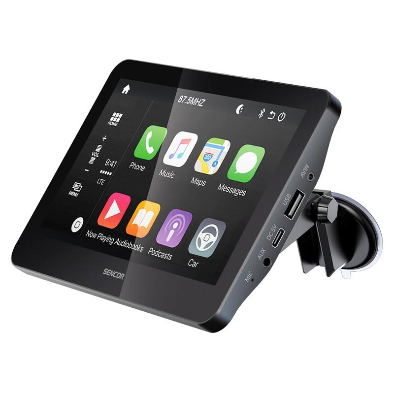 Sencor SCT M750BWT CarPlay And Android Auto Display