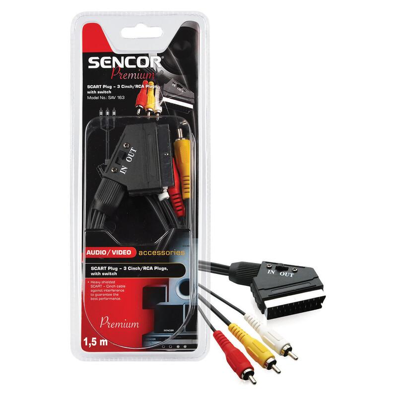 Sencor SAV 163 AV Premium Cable