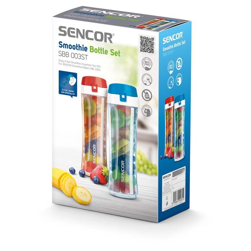 Sencor SBB 003ST Bottle Set With Drinking Lid
