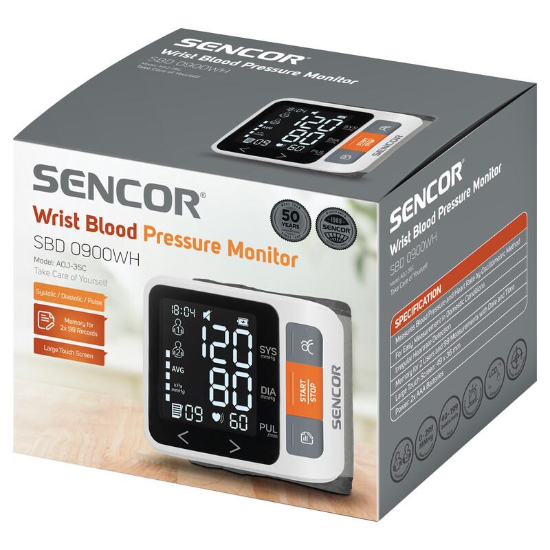 Sencor SBD 0900WH Digital Blood Pressure Monitor