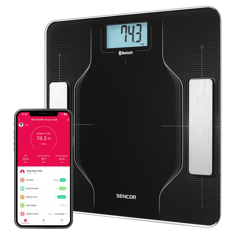 sencor SBS 8002BK Smart Personal Fitness Scale