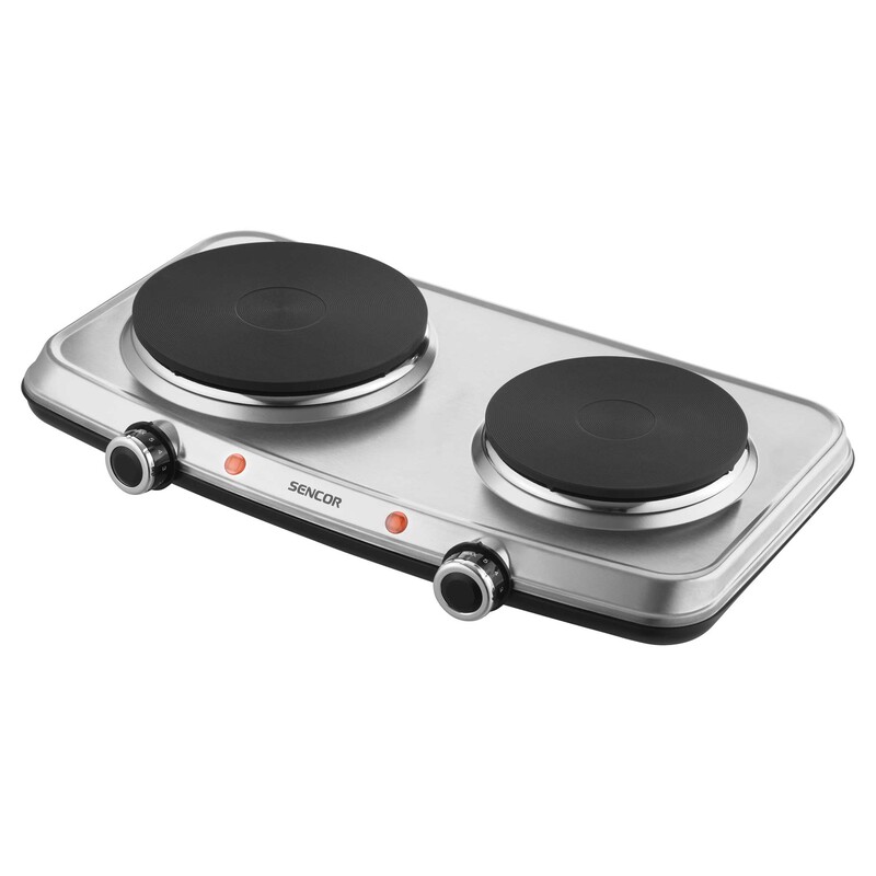 Sencor SCP 2256SS Double Hot Plate Electric Cooker