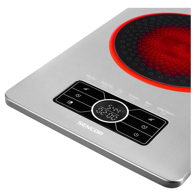 Sencor SCP 5010SS Single SuperConductor Cooktop