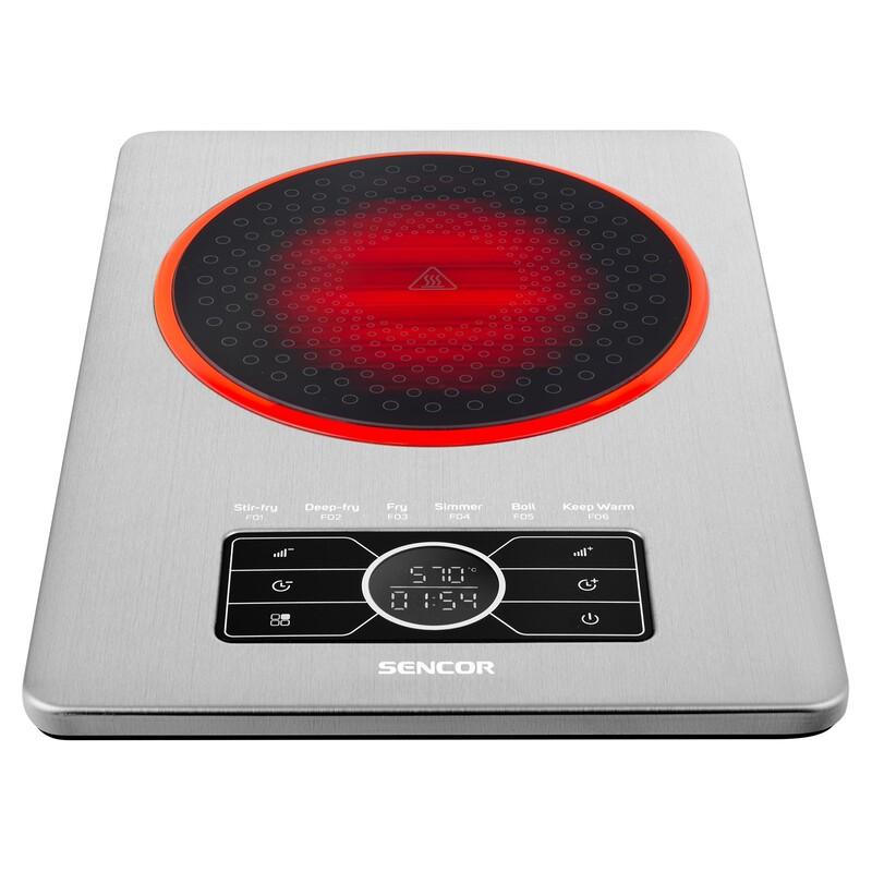 Sencor SCP 5010SS Single SuperConductor Cooktop