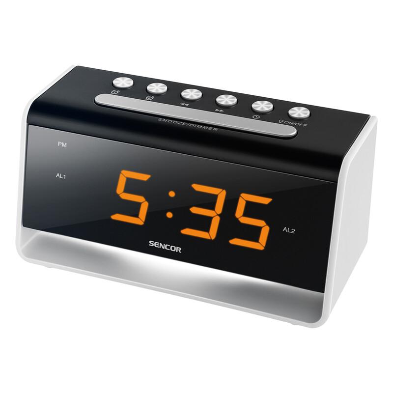 sencor SDC 4400 Alarm Clock With LED Night Light