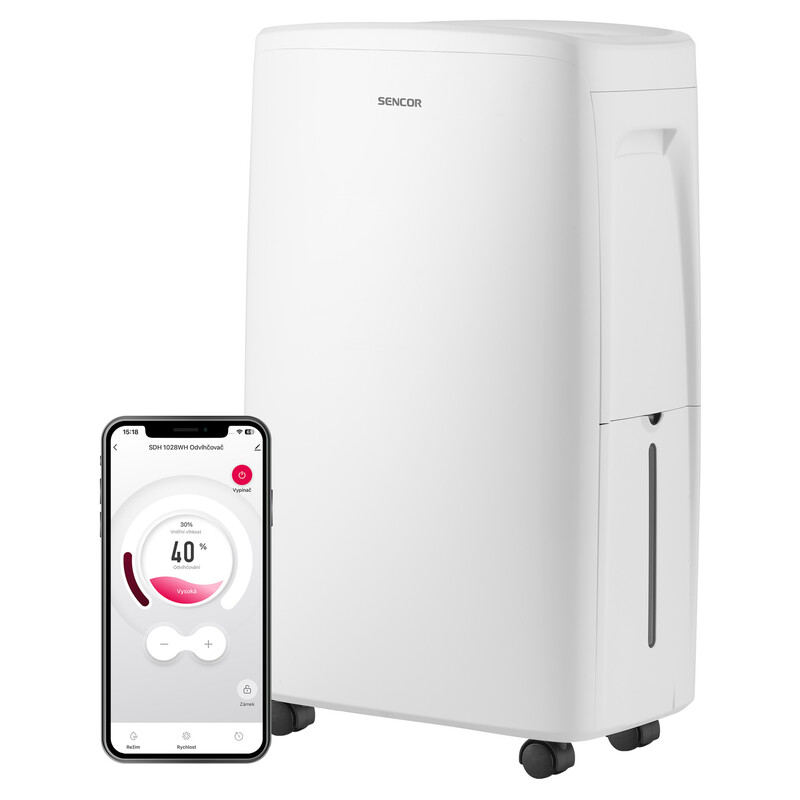 sencor SDH 1028WH Smart Mobile Dehumidifier