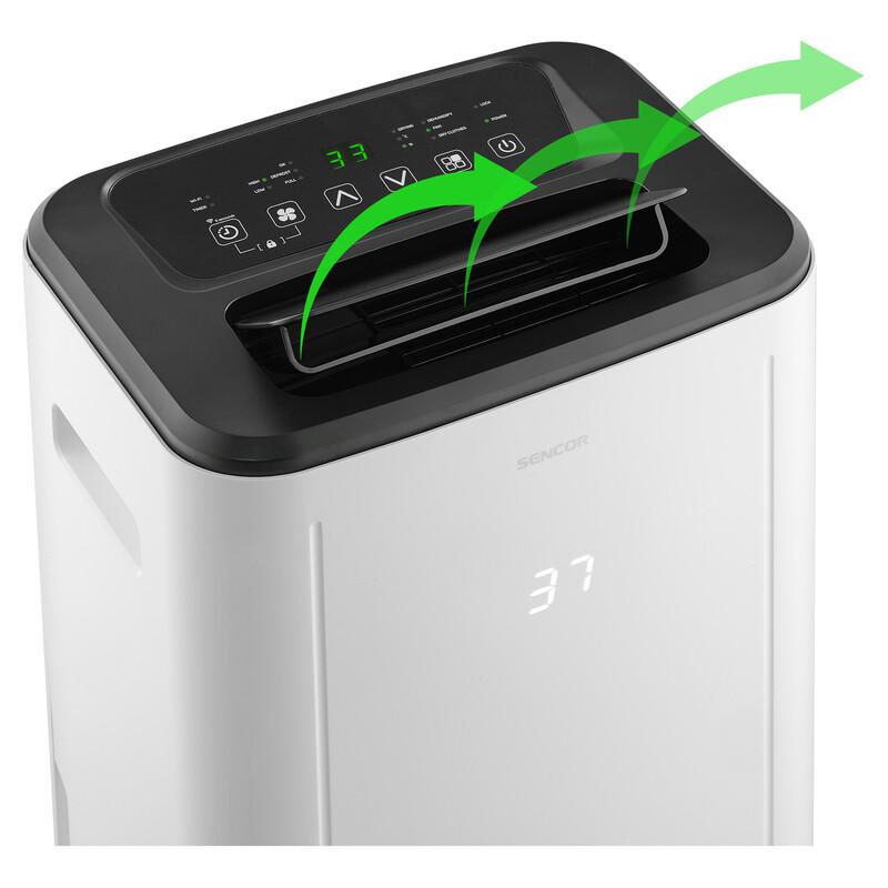 Sencor SDH 2028WH Smart Mobile Dehumidifier