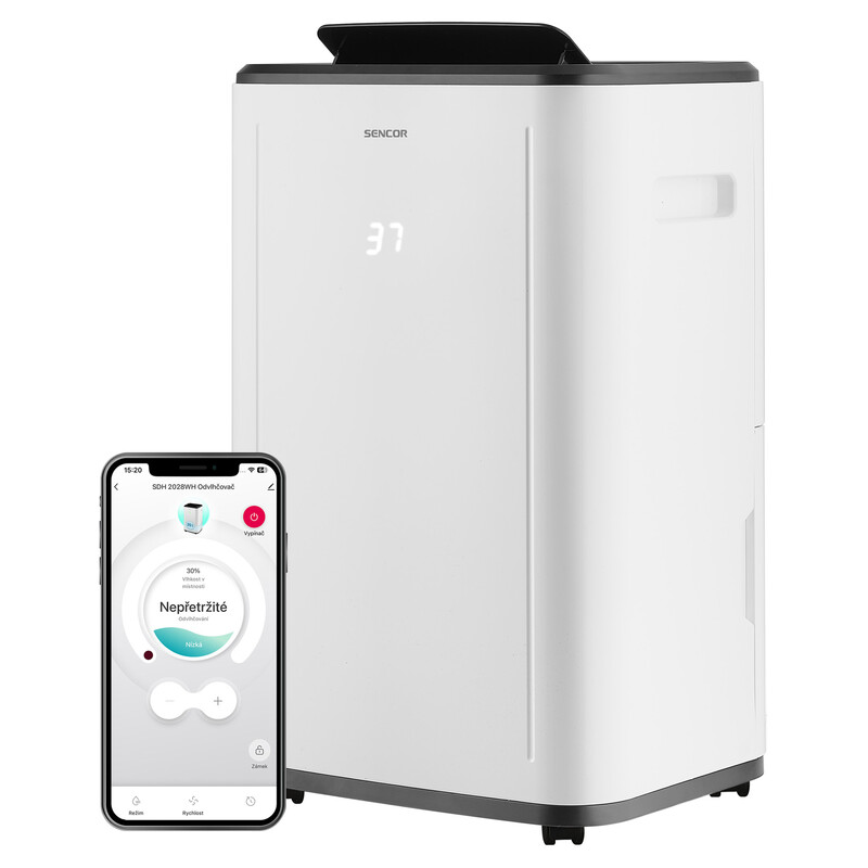 sencor SDH 2028WH Smart Mobile Dehumidifier