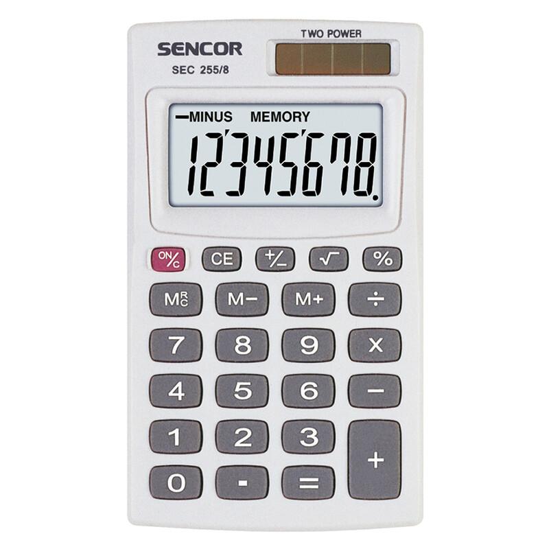 sencor SEC 255/8 Handheld Calculator