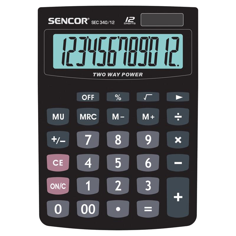 sencor SEC 340/12 Table Calculator