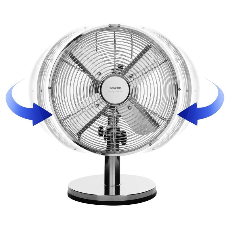 Sencor SFE 2540SL Metal Desktop Fan