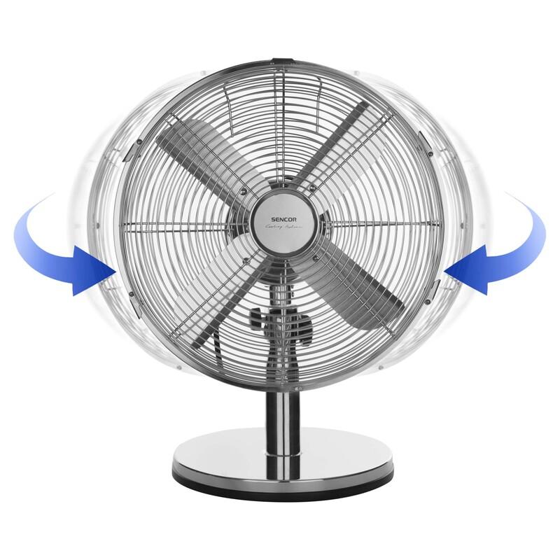 Sencor SFE 3040SL Metal Desktop Fan