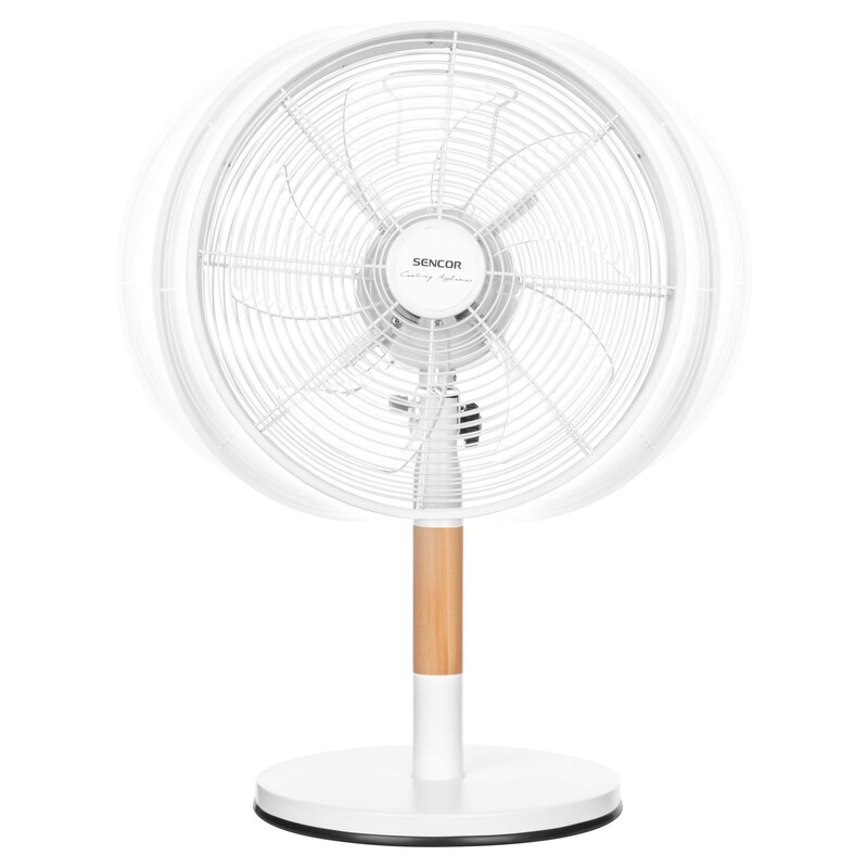 Sencor SFE 3080WH Metal Desktop Fan