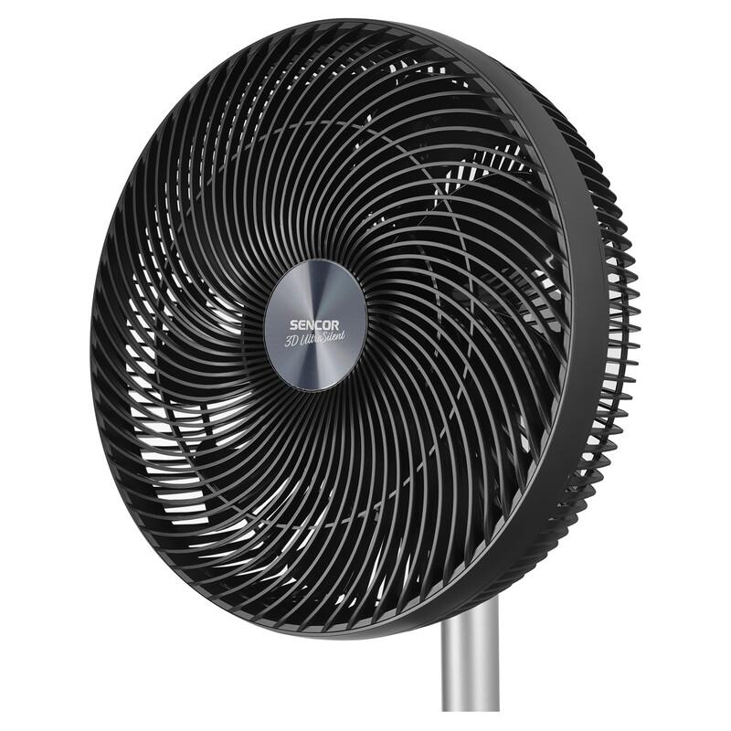 Sencor SFN 3040BK Pedestal Fan 3D UltraSilent 12