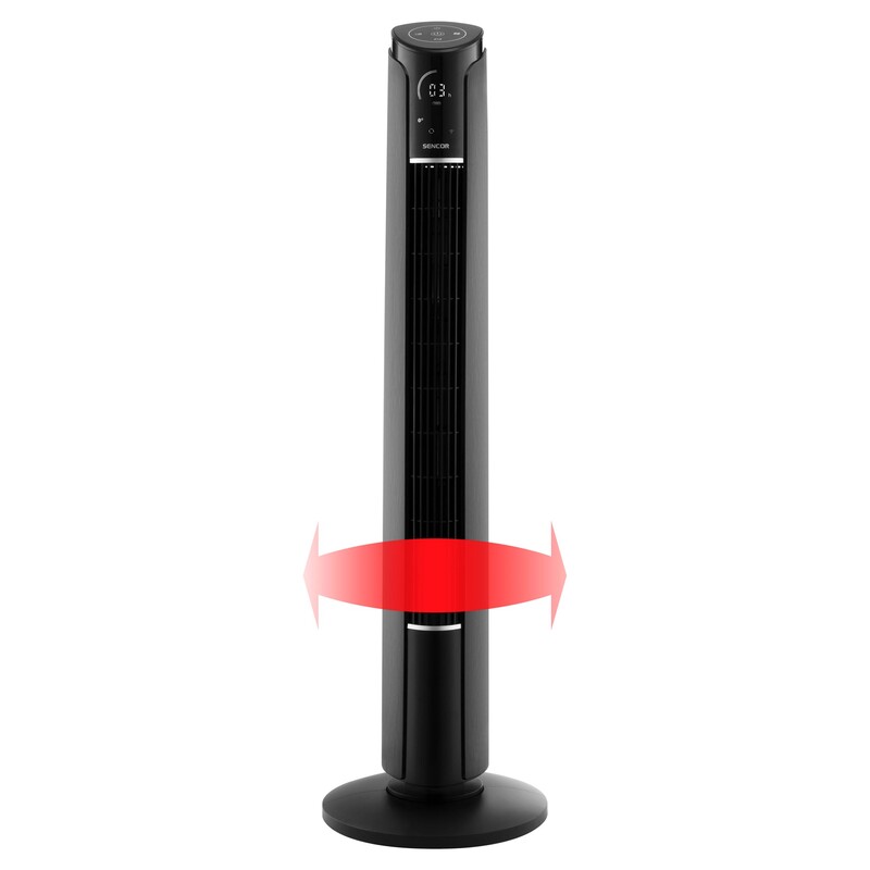 Sencor SFT 4207BK Tower Fan Wi-Fi SmartBreeze