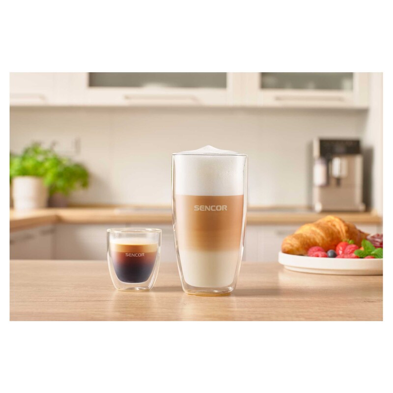Sencor SGX 002 Latte Glass Set (2pcs)