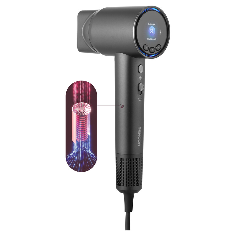 sencor SHD 8600BK Smart High-Speed Hair Dryer