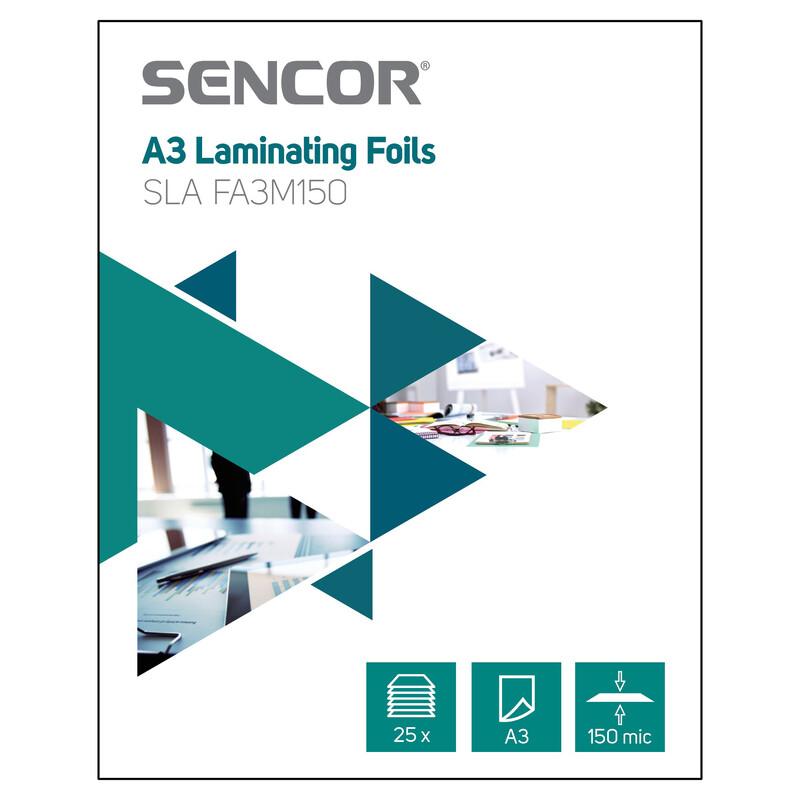 sencor SLA FA3M150 A3 Laminating Pouches