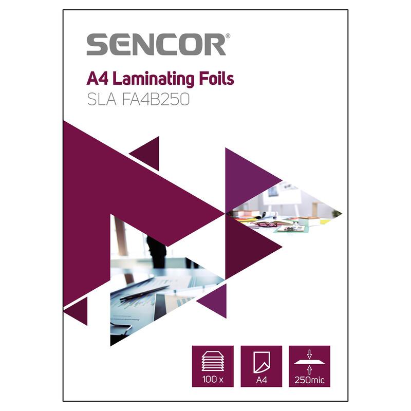 sencor SLA FA4B250 A4 Laminating Pouches
