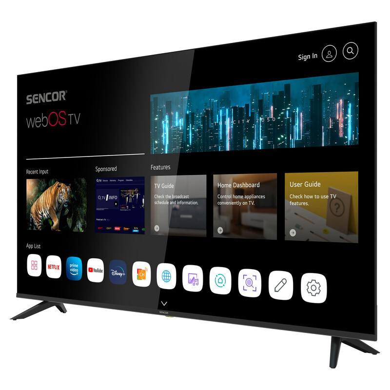 Sencor SLE 55US802TCSB 55“ SMART UHD Television