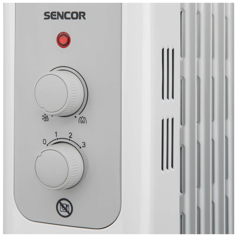 Sencor SOH 3209WH Electric Oil Filled Radiator
