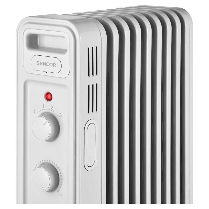 Sencor SOH 3409WH Electric Oil Filled Radiator