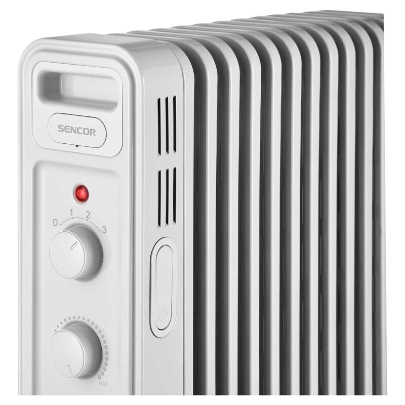 Sencor SOH 3411WH Electric Oil Filled Radiator