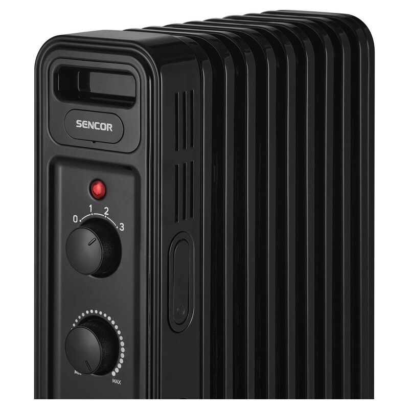 Sencor SOH 3509BK Electric Oil Filled Radiator