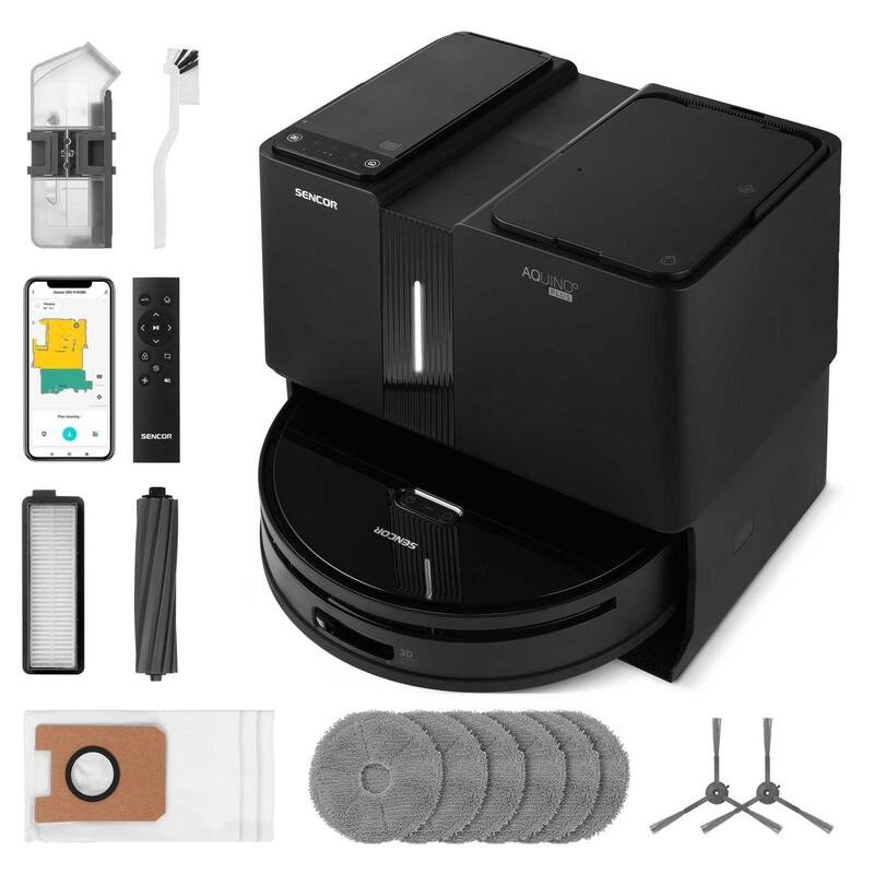 sencor SRV 9790BK Robotic vacuum cleaner AQUINO+