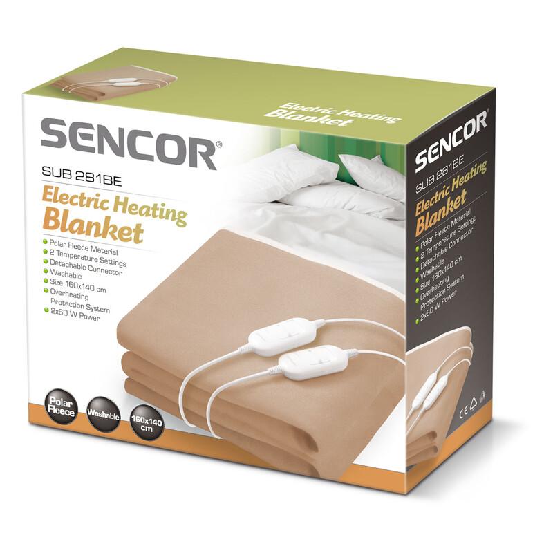 Sencor SUB 281BE Electric Blanket (underlay)