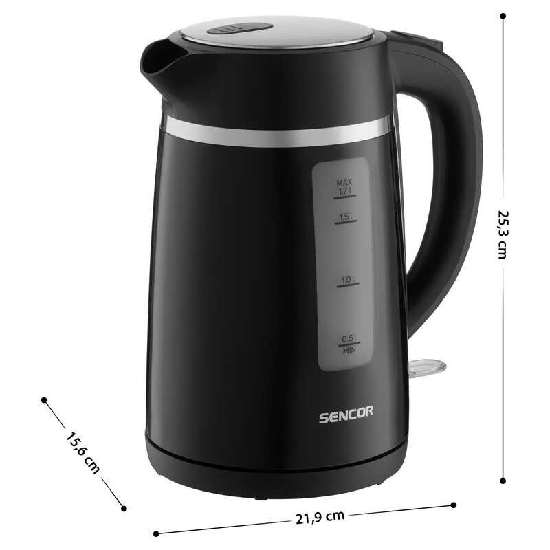 Sencor SWK 2710BK Electric Kettle Dark Line