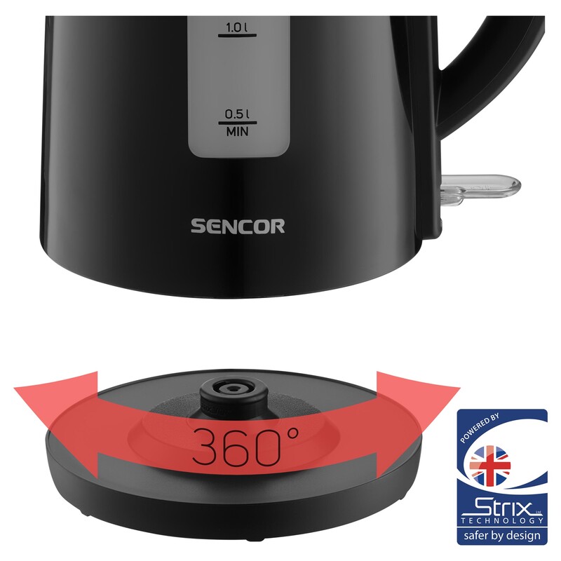 Sencor SWK 2710BK Electric Kettle Dark Line